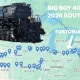Fostoria News Map of the 2026 route for Big Boy 4014 train with stops across the US.